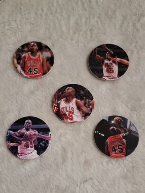 Vintage Michael Jordan Upper Deck basketball Pogs